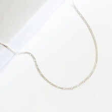 Load image into Gallery viewer, Sterling Silver 16&quot; Figaro Necklace
